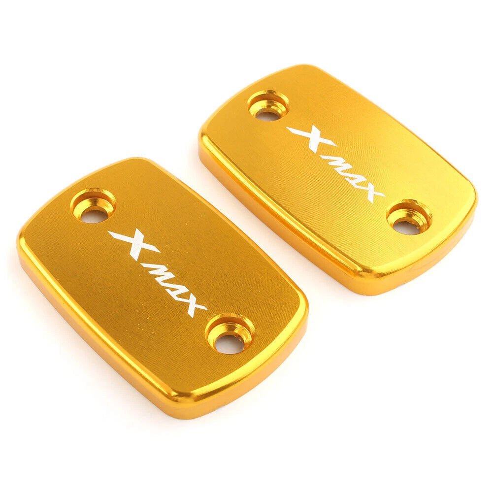 CNC Aluminum Front Fluid Reservoir Cover Caps for Yamaha X-MAX 300 (2017-2023)