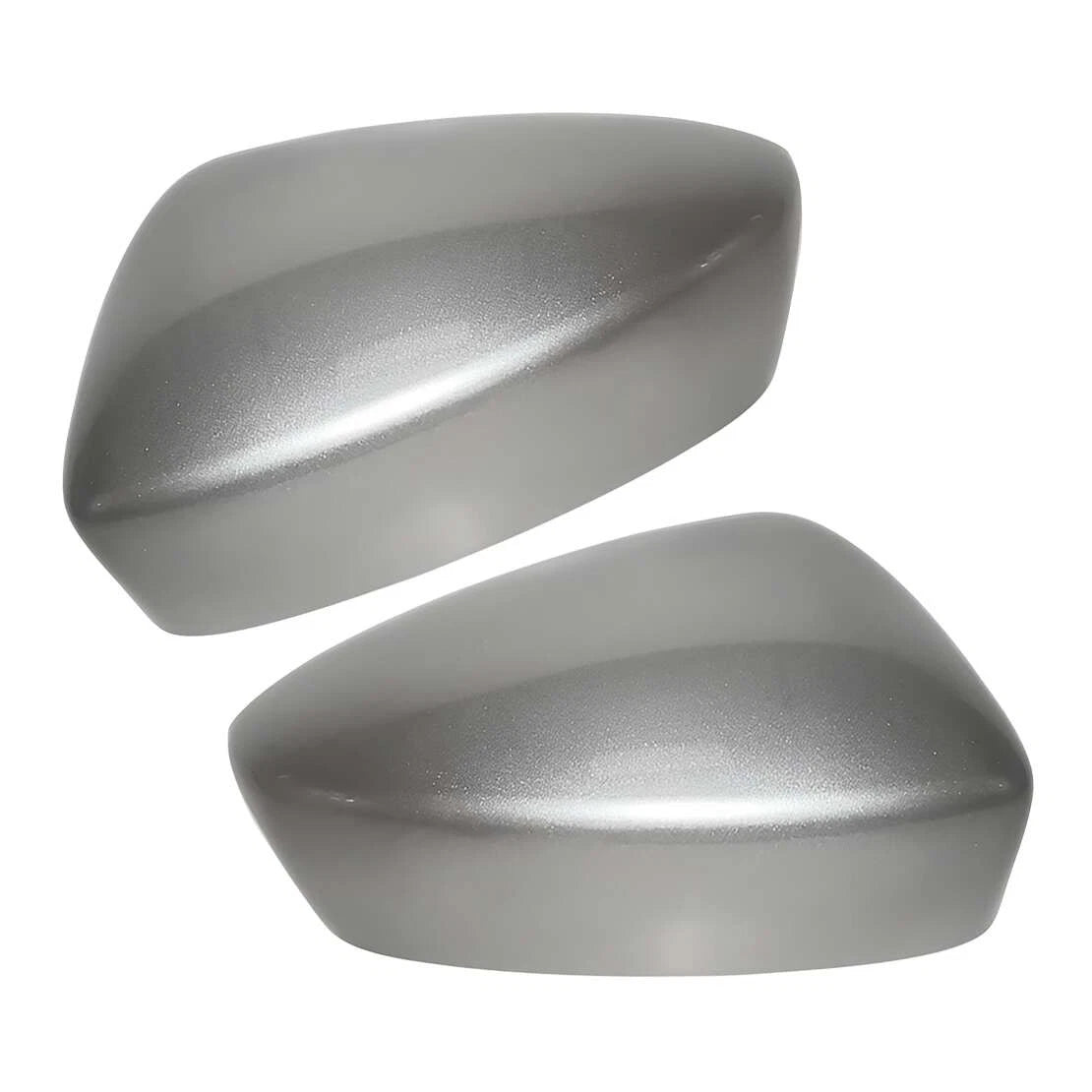 Silver Rearview Mirror Cover for Mazda CX-5 (2013-2014)