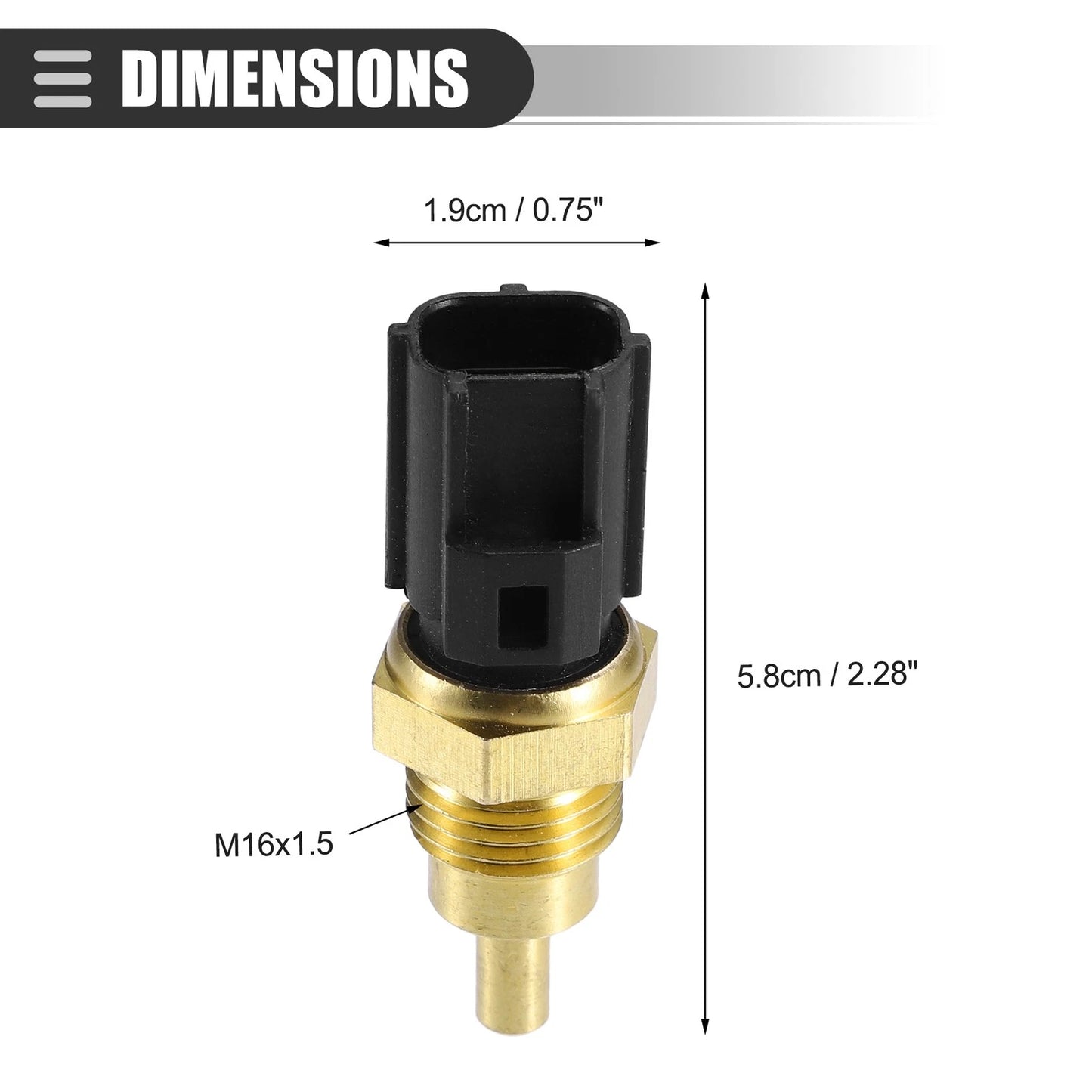 Engine Coolant Temperature Sensor for MITSUBISHI Challenger (2009-2015)