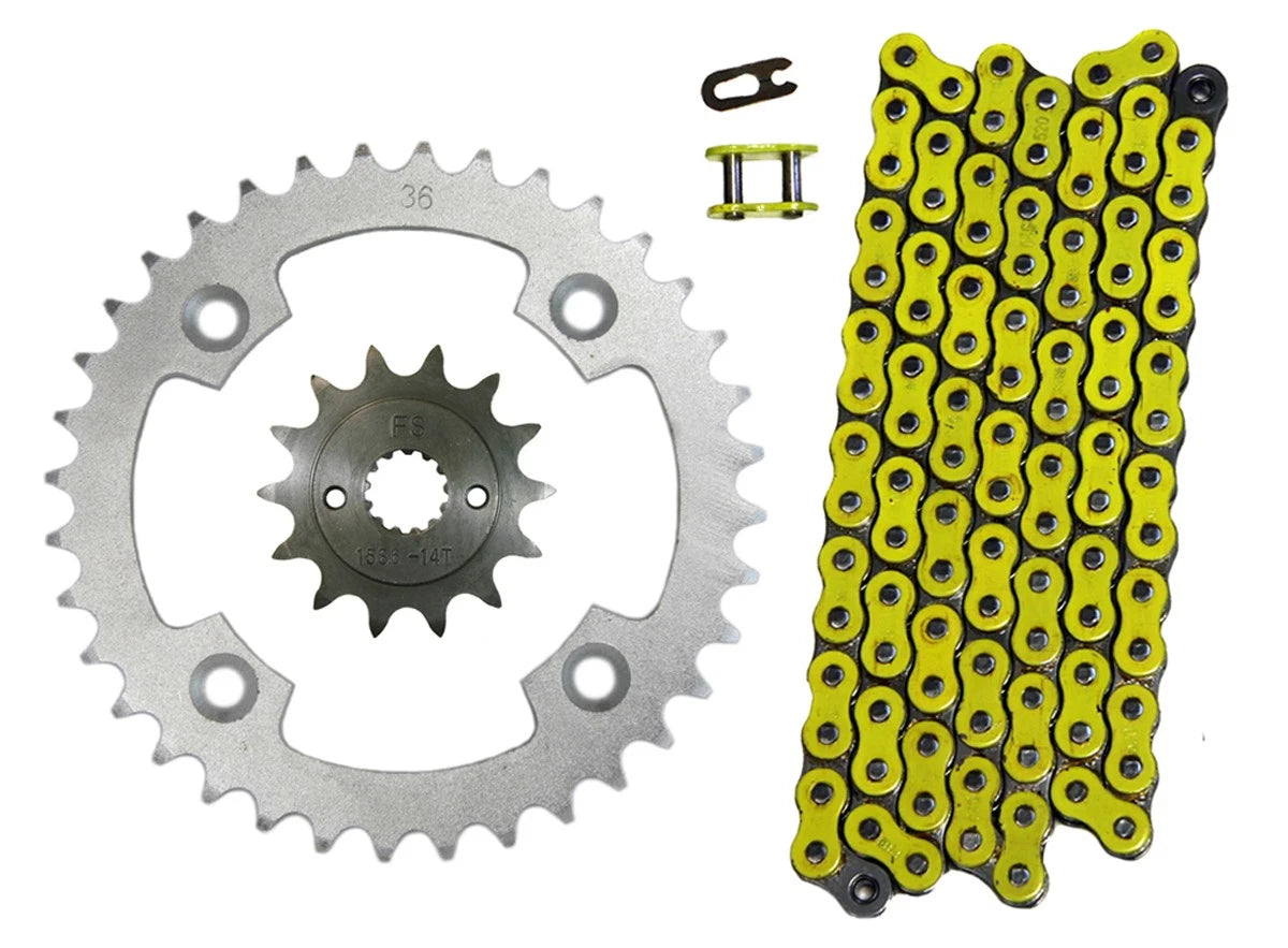 Drive Chain & Sprockets 520x96/14/36 for Suzuki LT-R450 Quadracer (2007–2009)