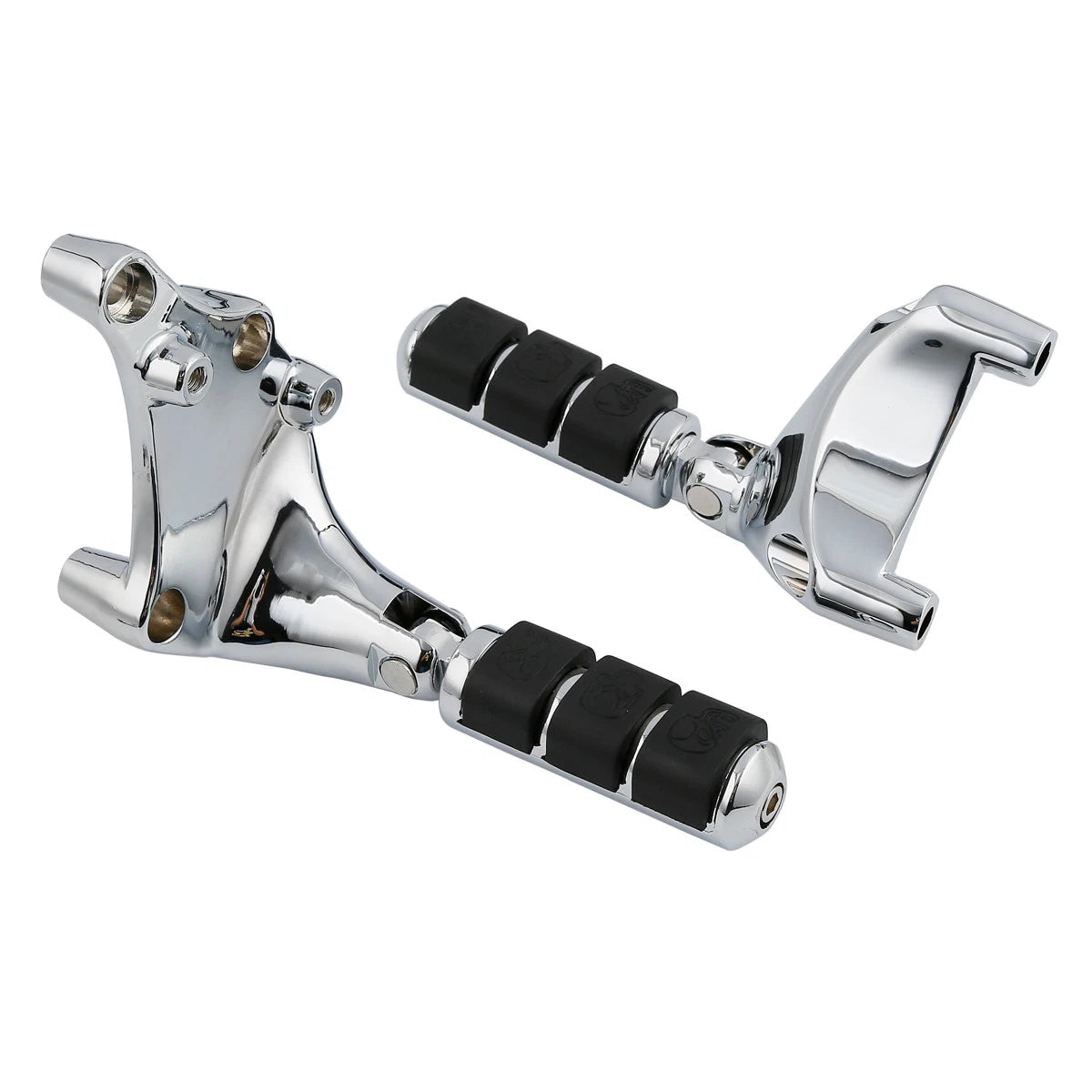 Chrome Passenger Footpeg Mount Bracket for Harley Sportster (2014-2022)
