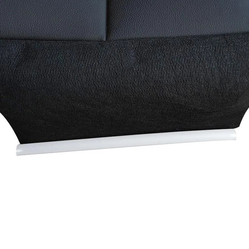 Black Driver Bottom Leather Seat Cover for GMC Sierra, Chevrolet Silverado