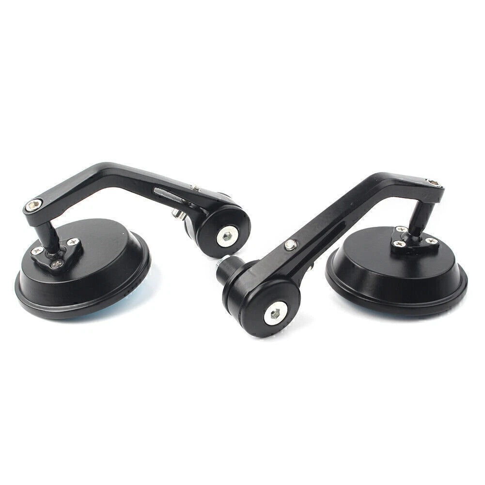 7/8" Handlebar Bar End Rearview Mirrors for Dirt Bike Bobber Cafe