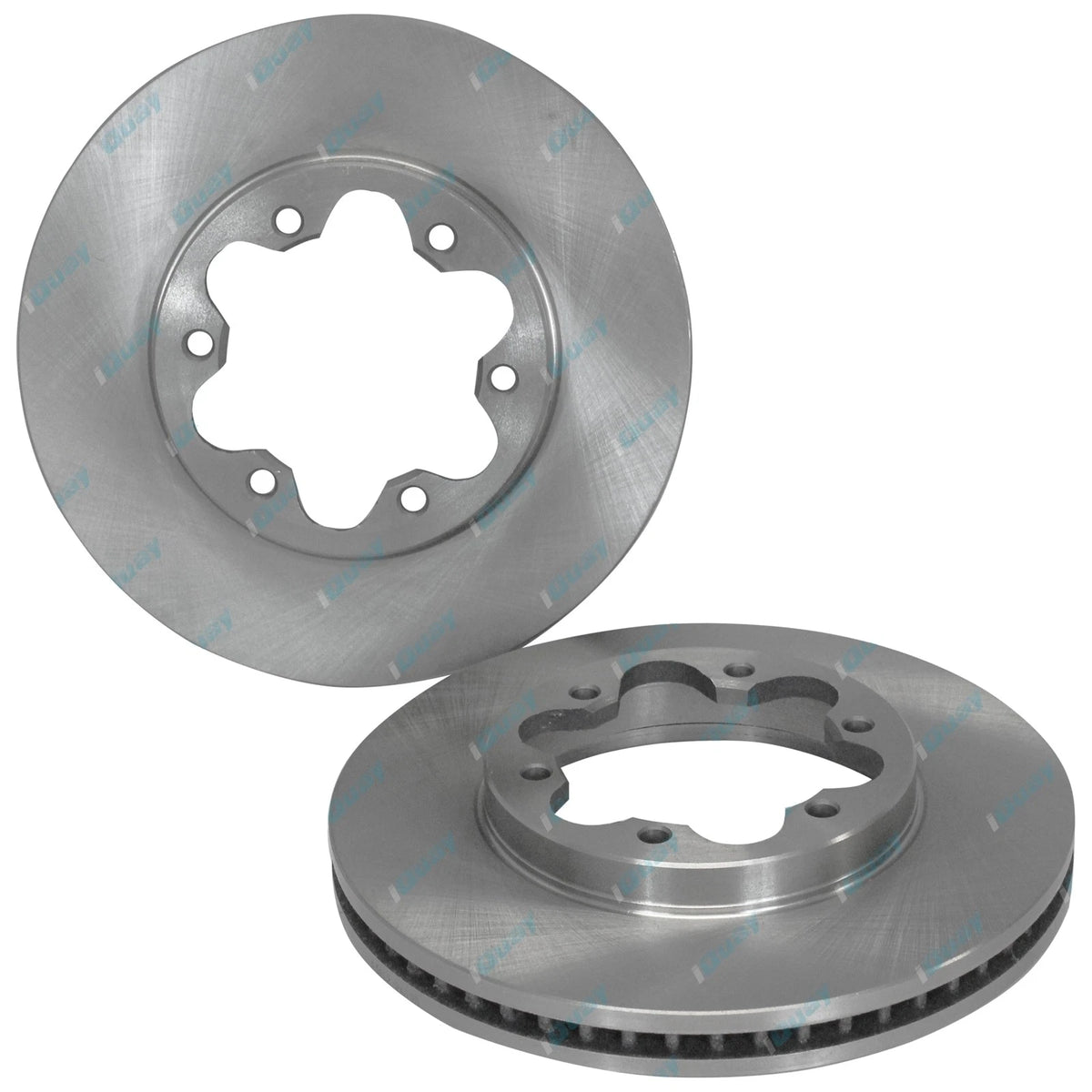 2 x Front Disc Brake Rotors for Hiace KDH201 KDH221 KDH223 (2006-2012)