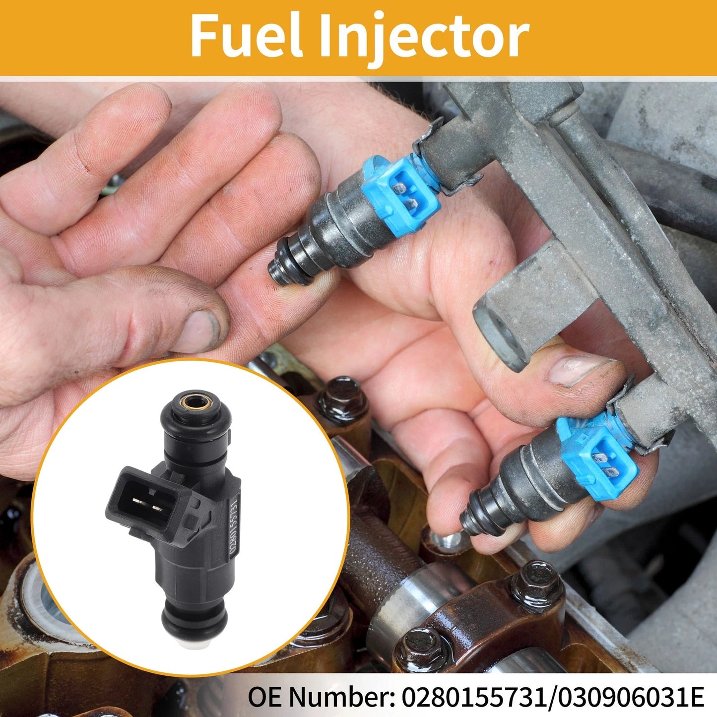 1x Fuel Injector for Chevrolet Camaro LS1 V8 350 (1998 - 2002)