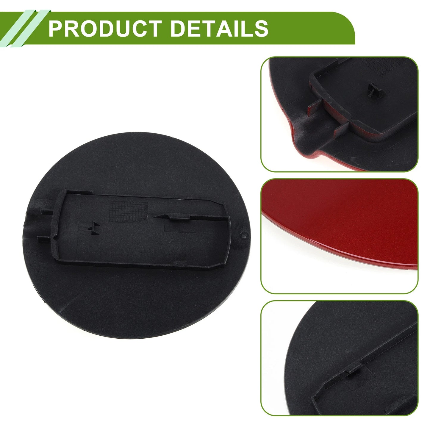 Fuel Tank Door Cap for Ford Focus 2007-2011 Fuel Filler Flap Cover Red