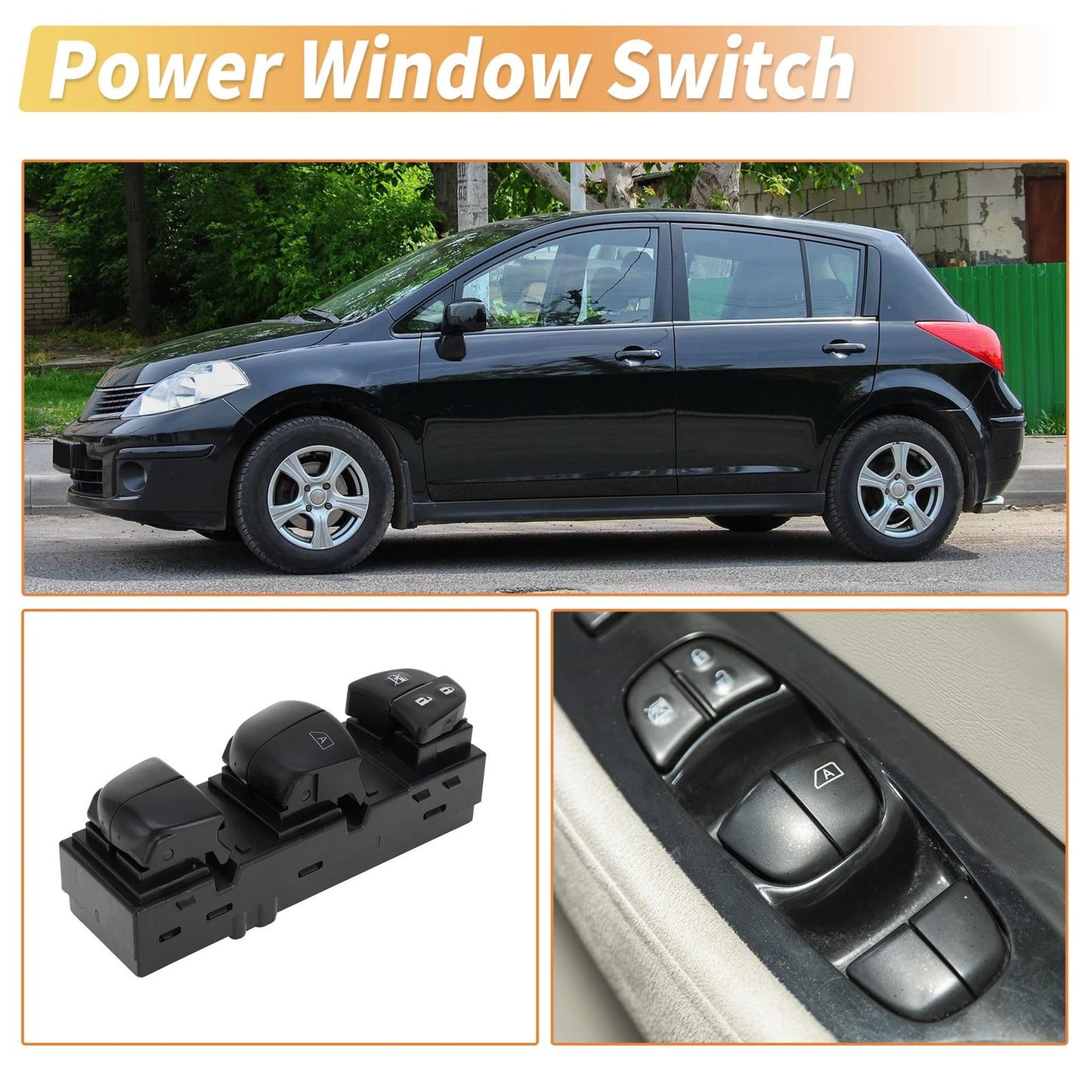 Power Window Switch for Nissan Tiida (2004-2014)