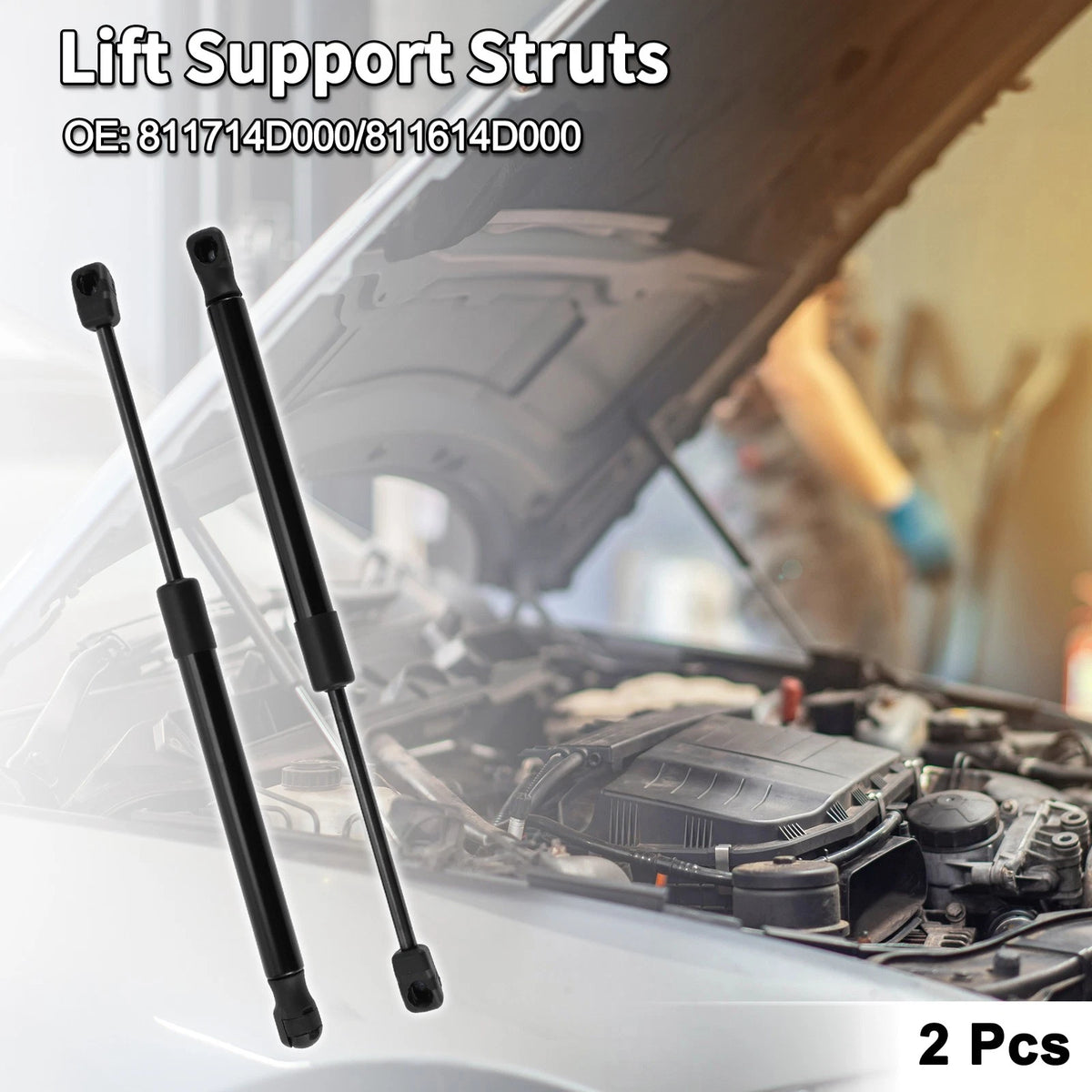 Hood Lift Supports Struts for Kia Sedona (2006-2014)