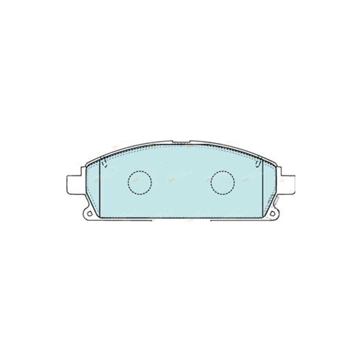 4WD Front Disc Brake Pad Set for Nissan Pathfinder R50 (1995-2005)