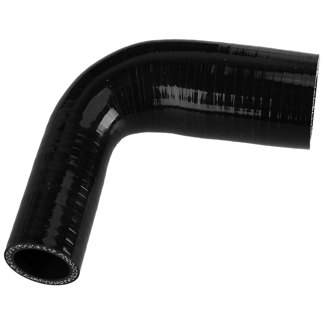 90 Degree Elbow Reducer Silicone Hose for Turbo - Black (Fits Various Models)