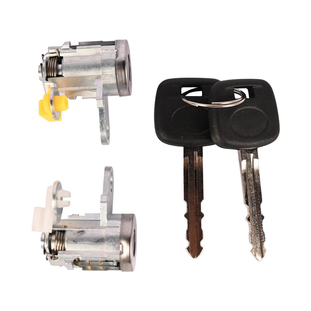 Front Pair Door Lock Cylinder with Keys for Toyota Tacoma (1995–2004)