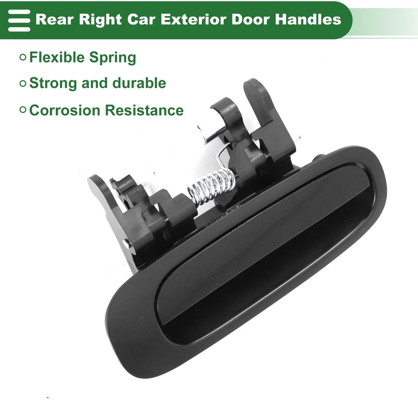 Rear Right Exterior Door Handle for Toyota Corolla (1998–2002)