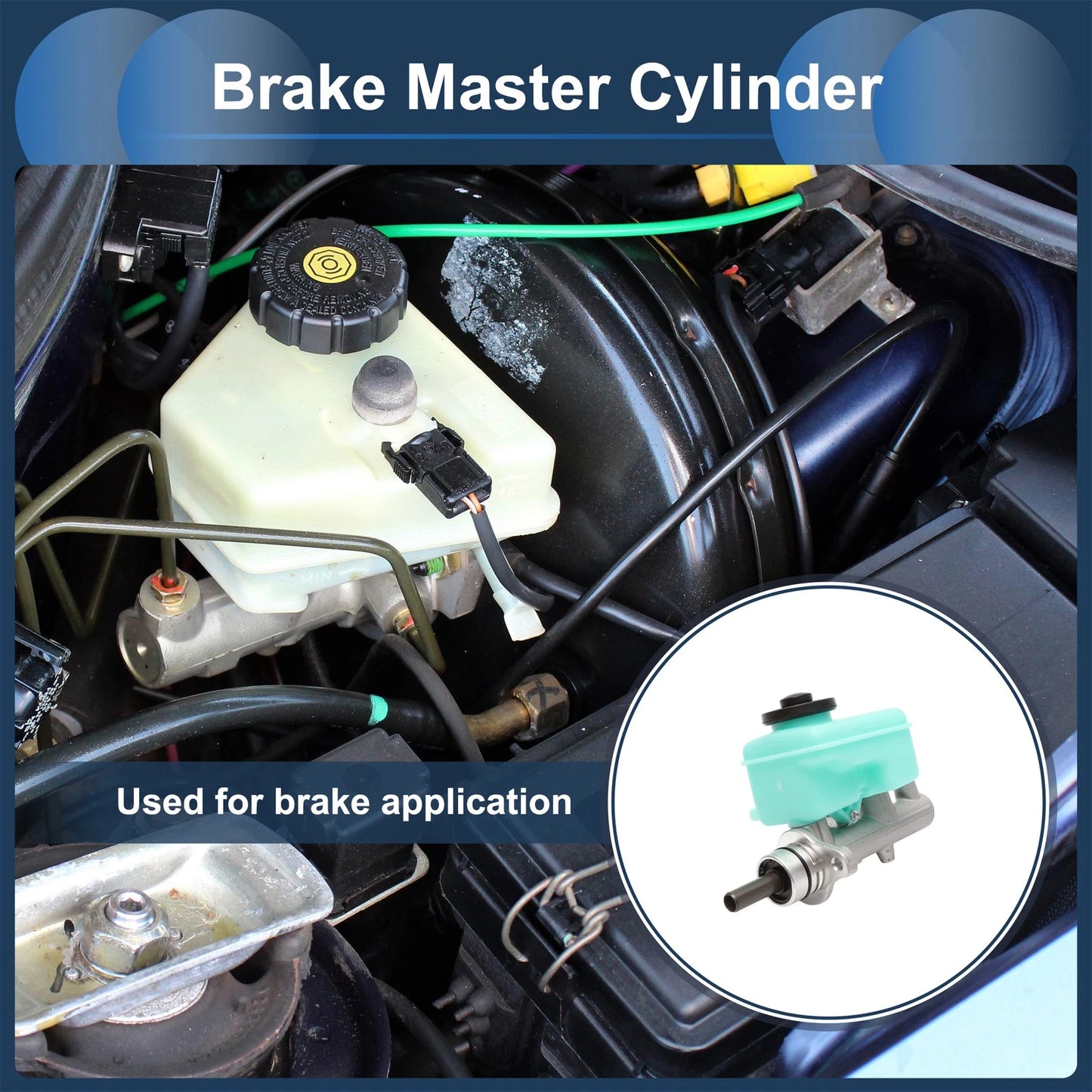 Brake Master Cylinder w/ Reservoir for Toyota Land Cruiser (2007-2016)