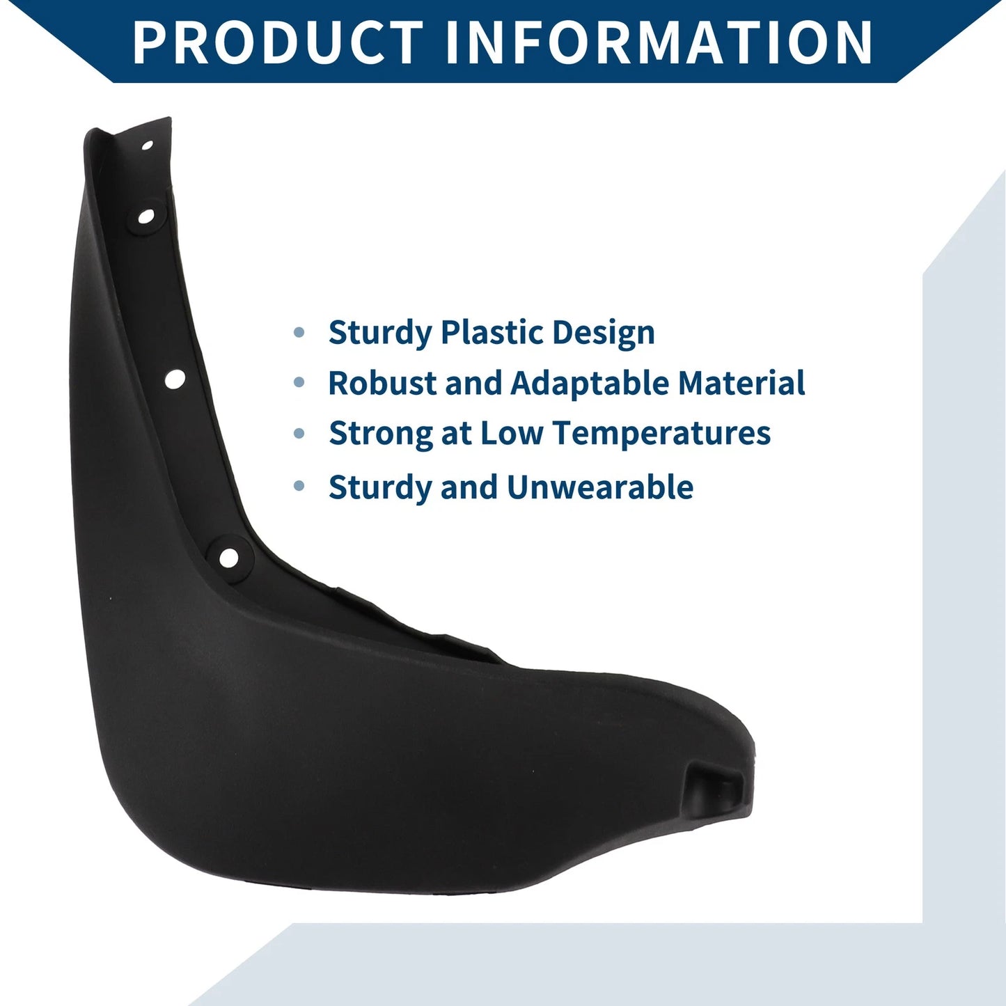 Mud Flaps Splash Guards 1 Set for BMW MINI COUNTRYMAN (2010-2016)