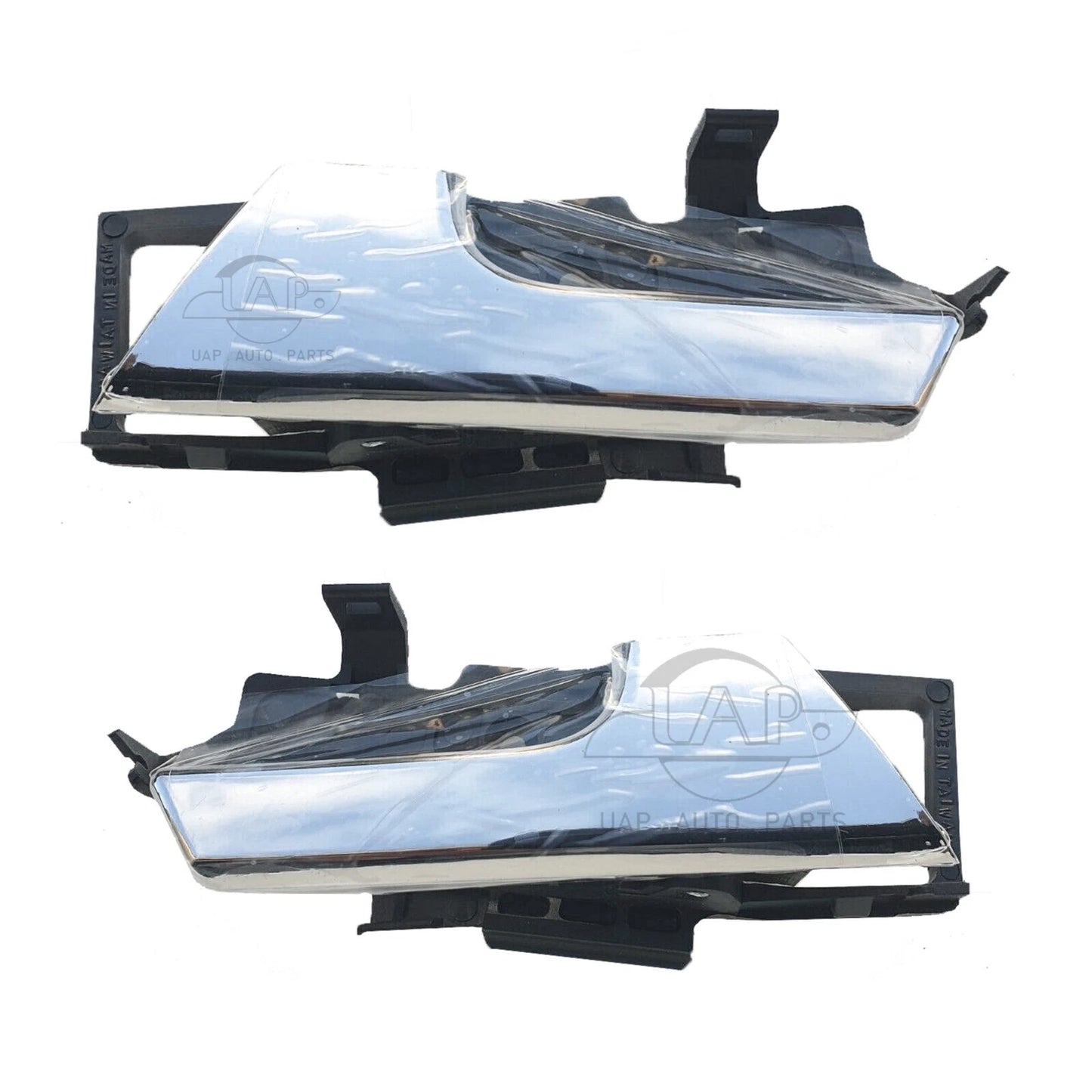 2 x Inner Door Handles Chrome for Holden Barina TK (2005-2011)