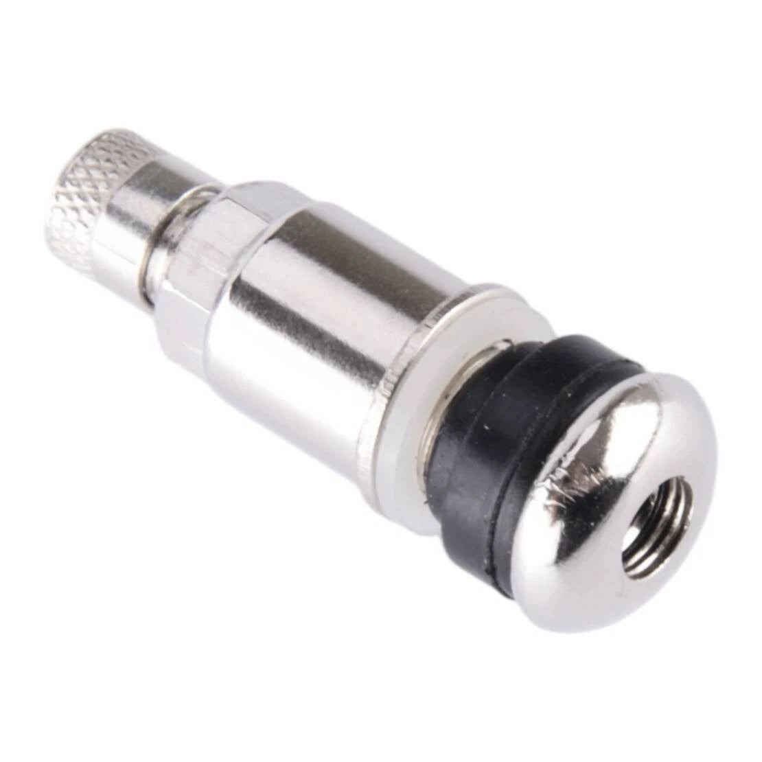 4pcs Stainless Steel Tire Valve Stems with Dust Caps for Car & Truck