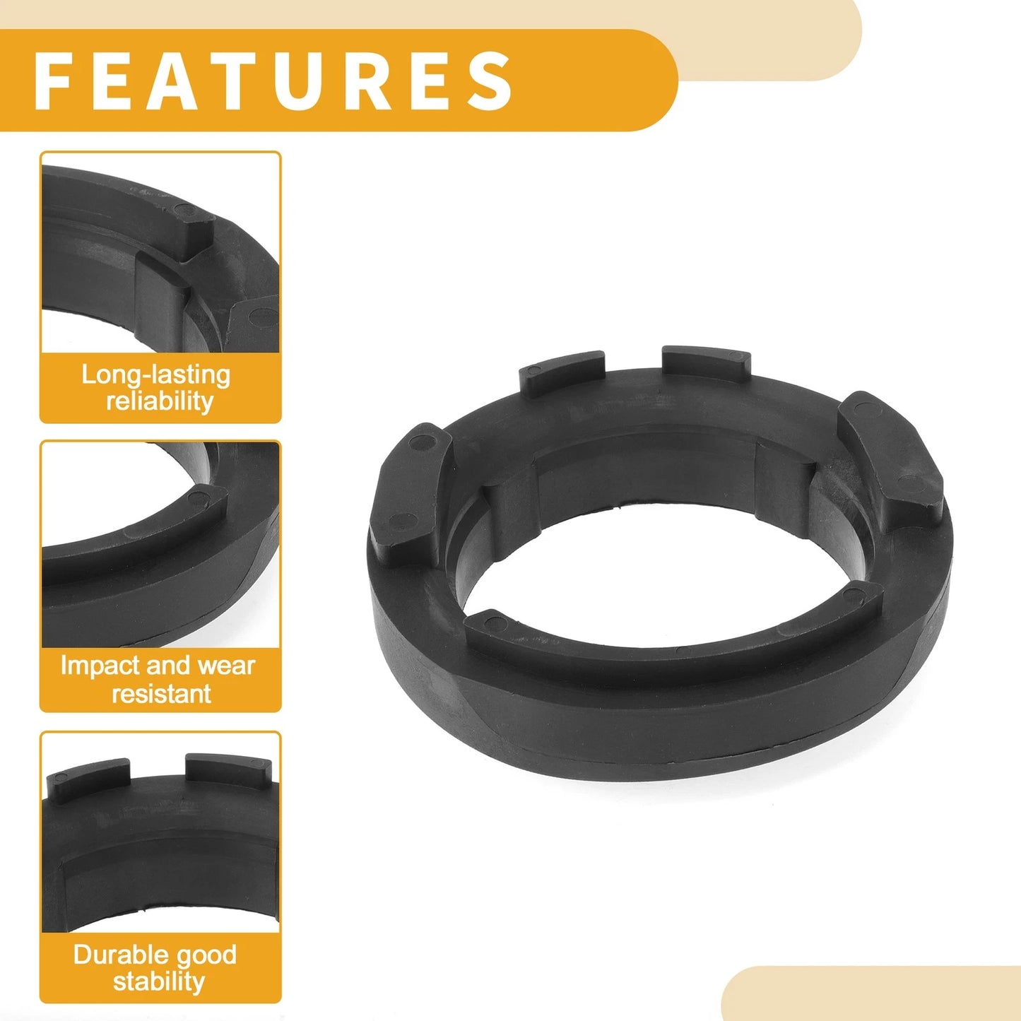Upper Coil Spring Insulators for Porsche Macan (2015-2024)