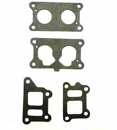 2 x Carburetor & Intake Manifold Gaskets for Kawasaki Mule KAF620