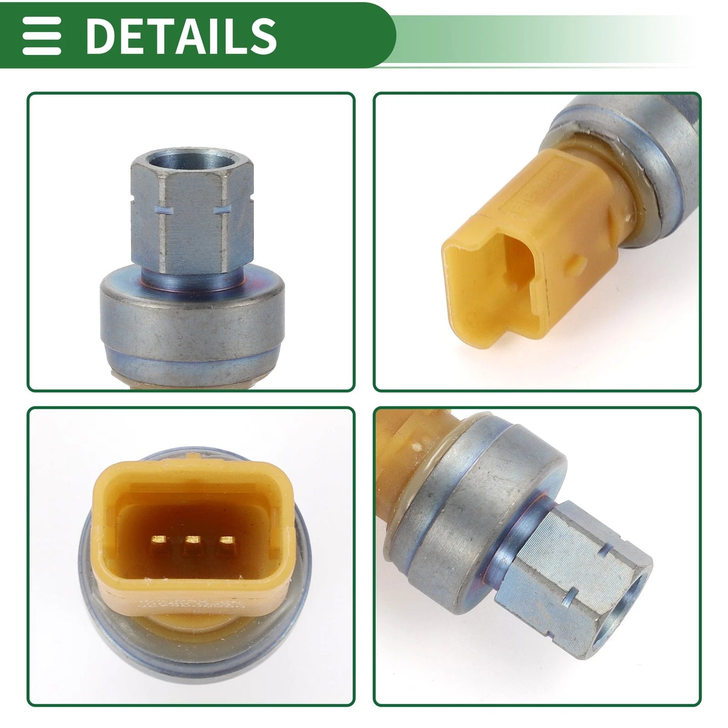 A/C Pressure Switch Sensor for Peugeot Partner (2008-2019) 1 x Pcs