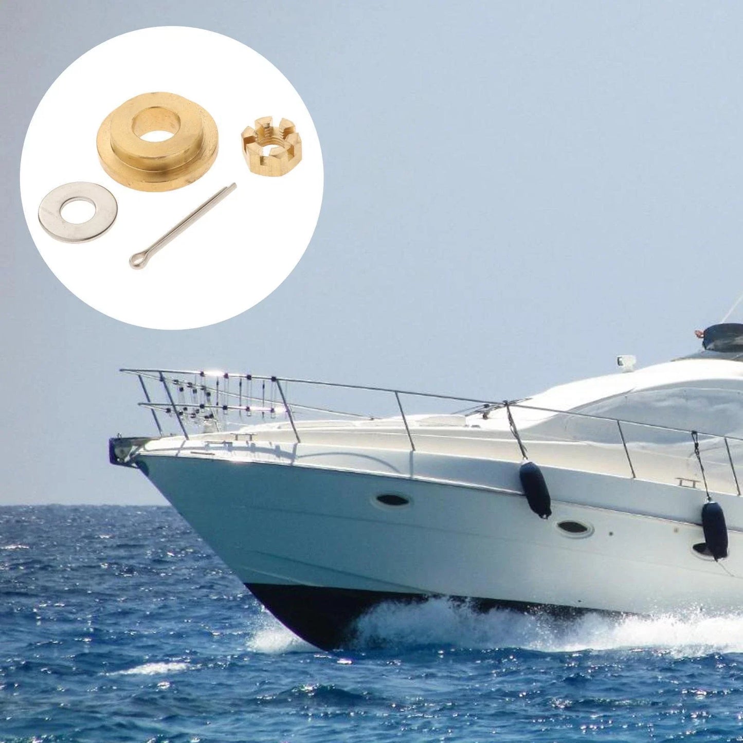 Pin Cotter Spacer Set for Yamaha Outboard 9.9/15HP