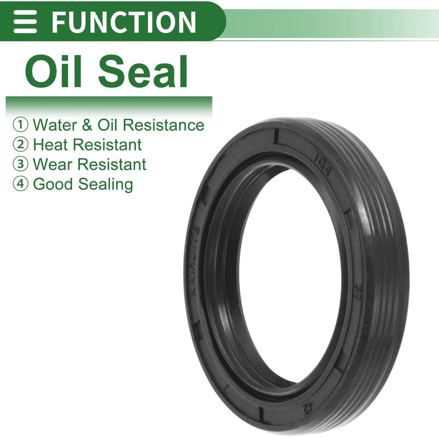 Oil Seal / 30x42x7mm / Lip Seal Ring Rotary Shaft Seal NBR Rubber 5 Pcs for TG4