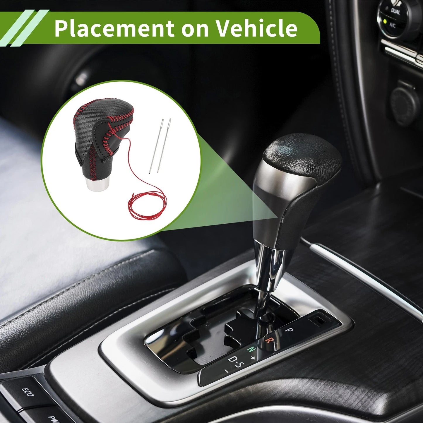 Car Gear Shift Knob Cover for Toyota CH-R (2018–2022)