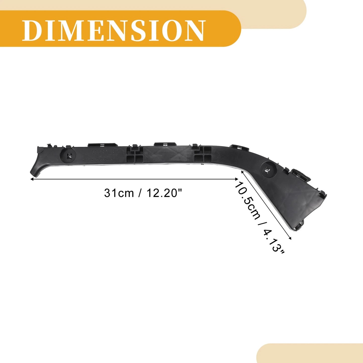 RH Rear Bumper Support Bracket for Toyota Prius (2004-2009) 1 Pc