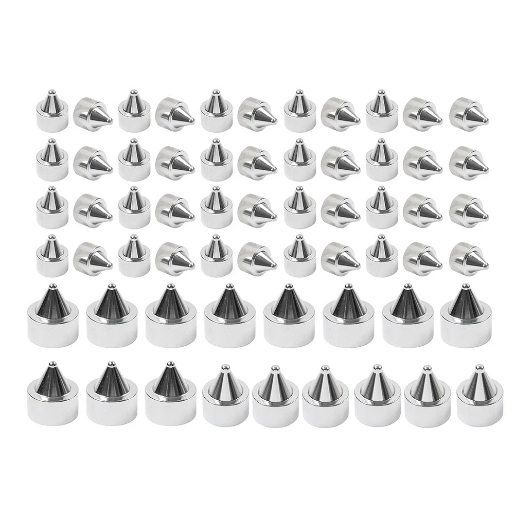 61X Engine Topper Bolt Caps Cover Chrome for Harley Twin Cam FLH (1999-2006)