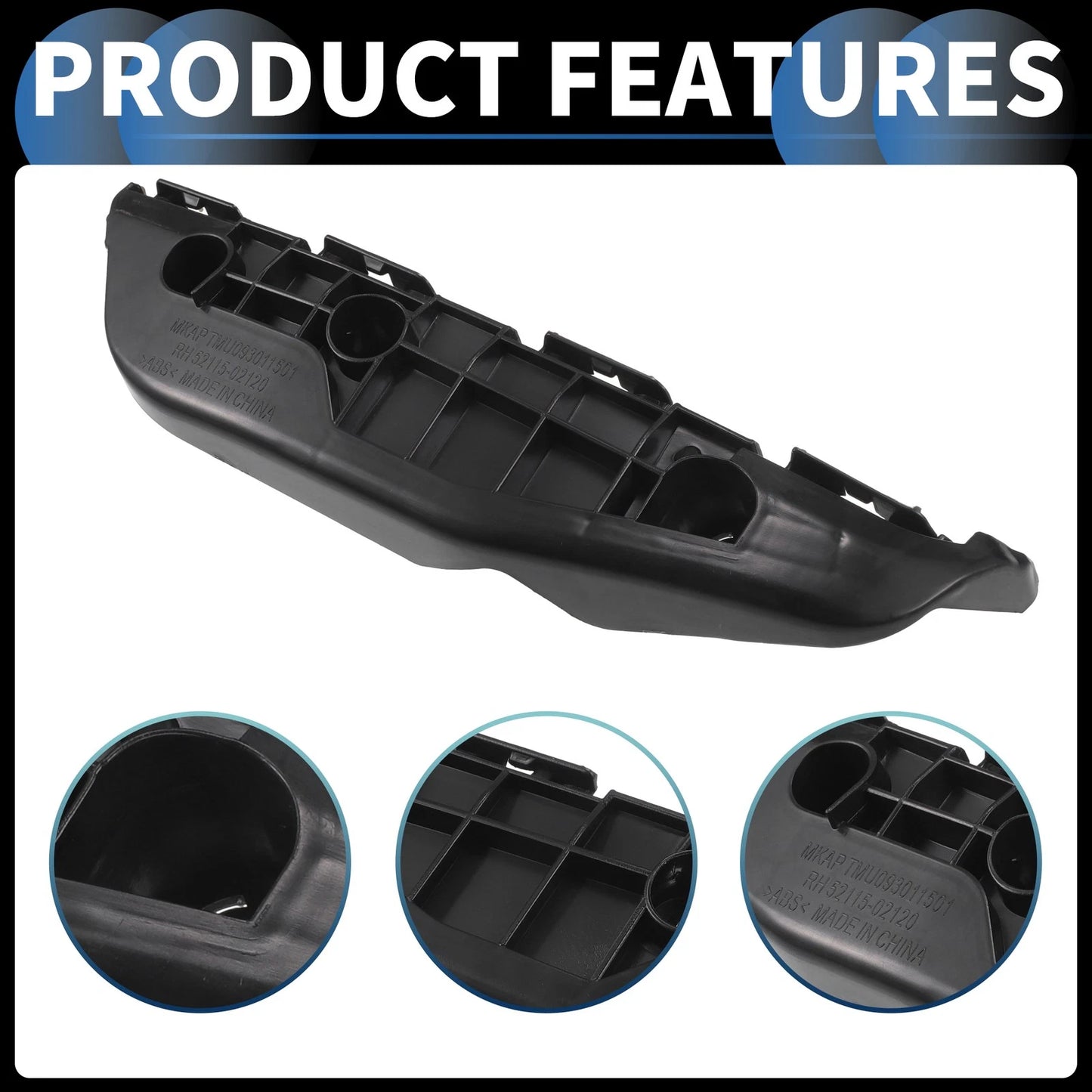 Right Front Bumper Support Bracket for Toyota Matrix (2009-2014)