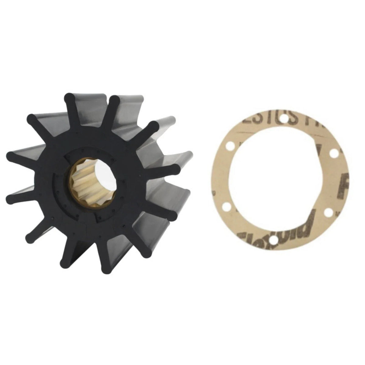 Neoprene Water Pump Impeller Kit for Jabsco/Johnson 09-819B, 8924838