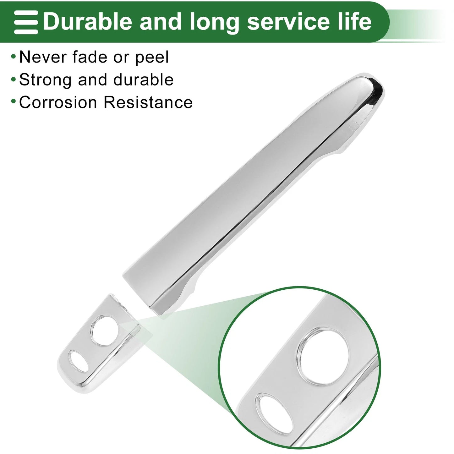 Smart Car Door Handle Cover Trim for Mitsubishi Outlander (2016-2023)