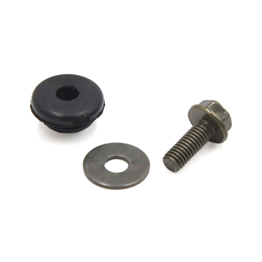 10pcs Exhaust Pipe Protective Cover Gaskets Screws for Motorbike Motorcycle