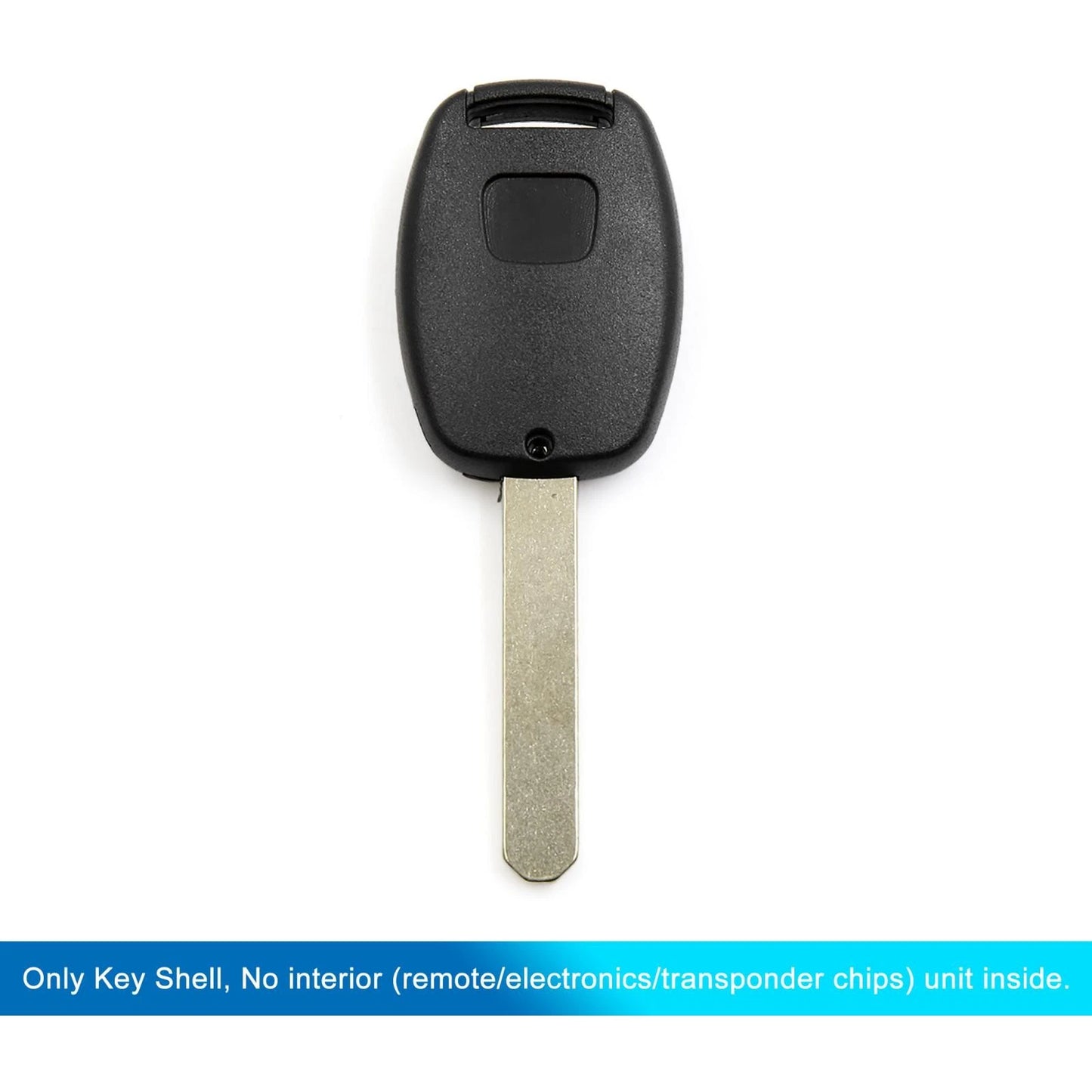 Key Shell Case for Honda Accord (2003-2007) 4 Button Black