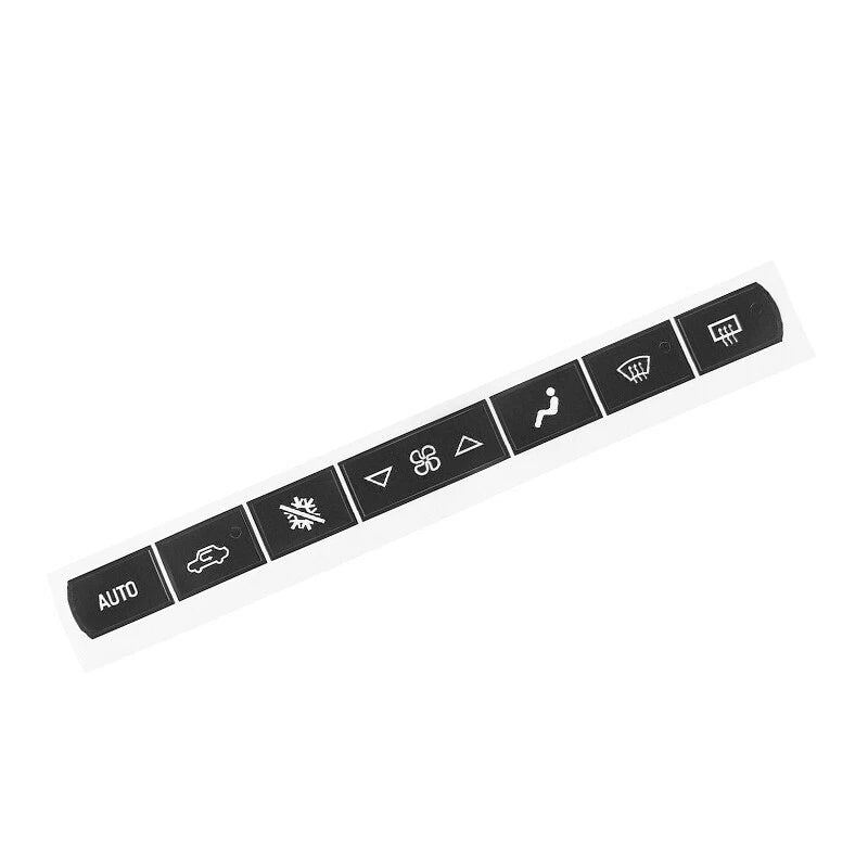 A/C Climate Control Button Decals for Chevy Corvette C6 (2005-2013)