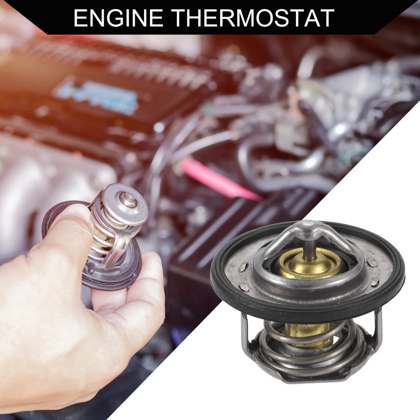 Engine Coolant Thermostat for Mitsubishi Mirage (2017-2022) 1 Pcs