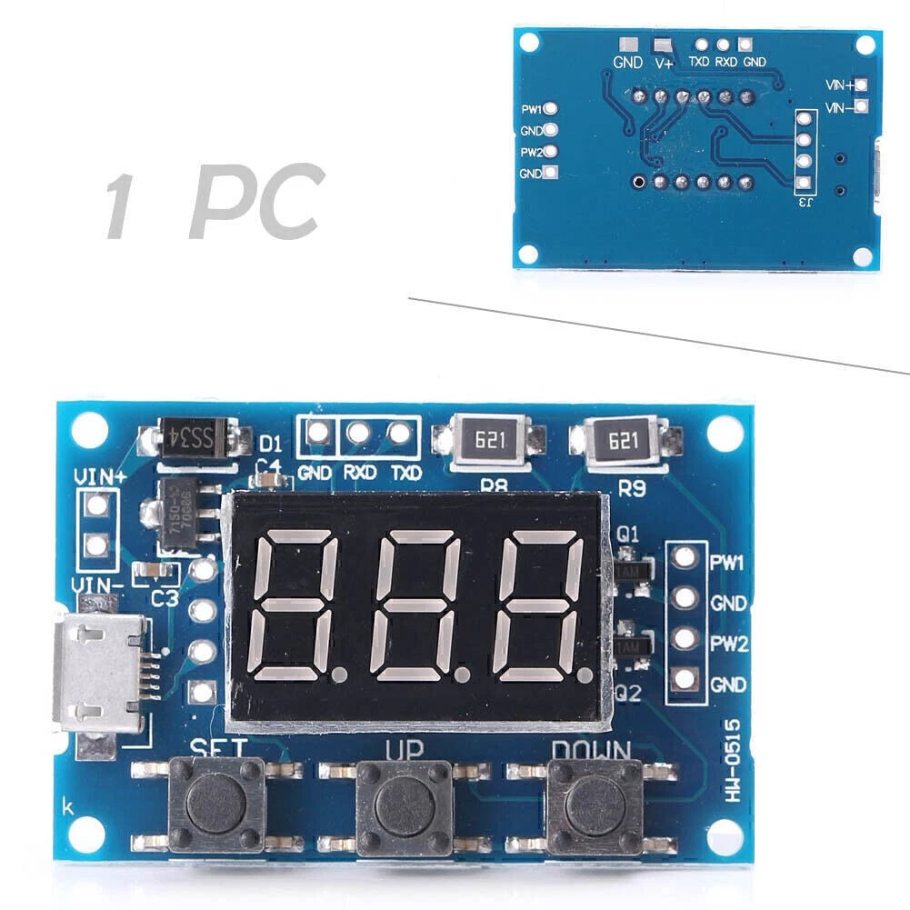 Adjustable PWM Pulse Frequency Duty Cycle Signal Generator Module for UK