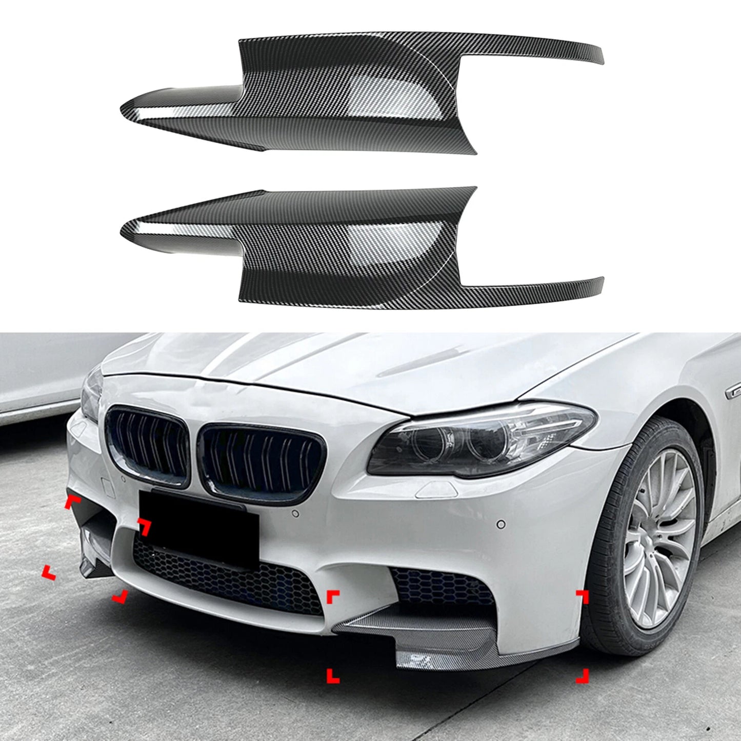 Bumper Side Air Vent Trim for BMW 5 Series F10 M5 (2011-2017)