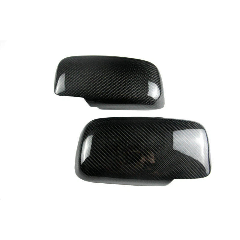 Real Carbon Fiber Add-on Side Mirror Cover Trim for Mitsubishi Lancer EVO 03-07