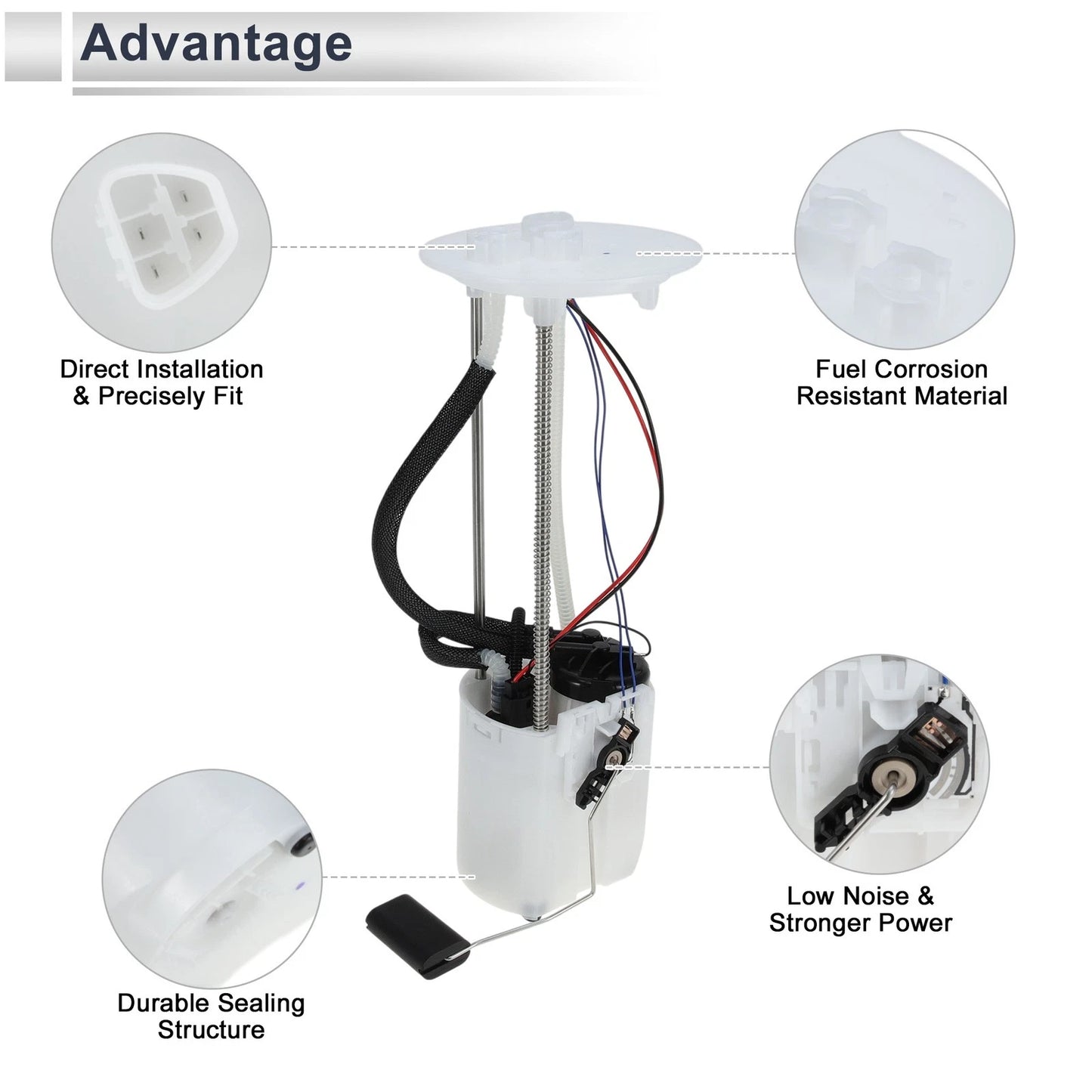 Electric Fuel Pump Assembly for Toyota Tundra 2005-2006 4.0L 4.7L