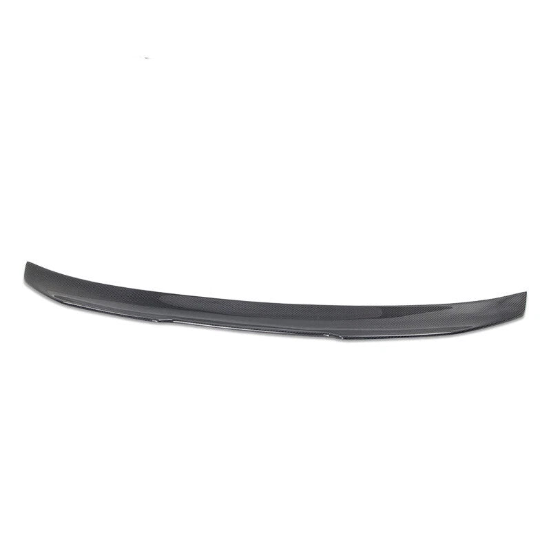 Real Carbon Fiber Stick-on Rear Wing Trunk Spoiler for Audi A6 S6 C7 2012-2018