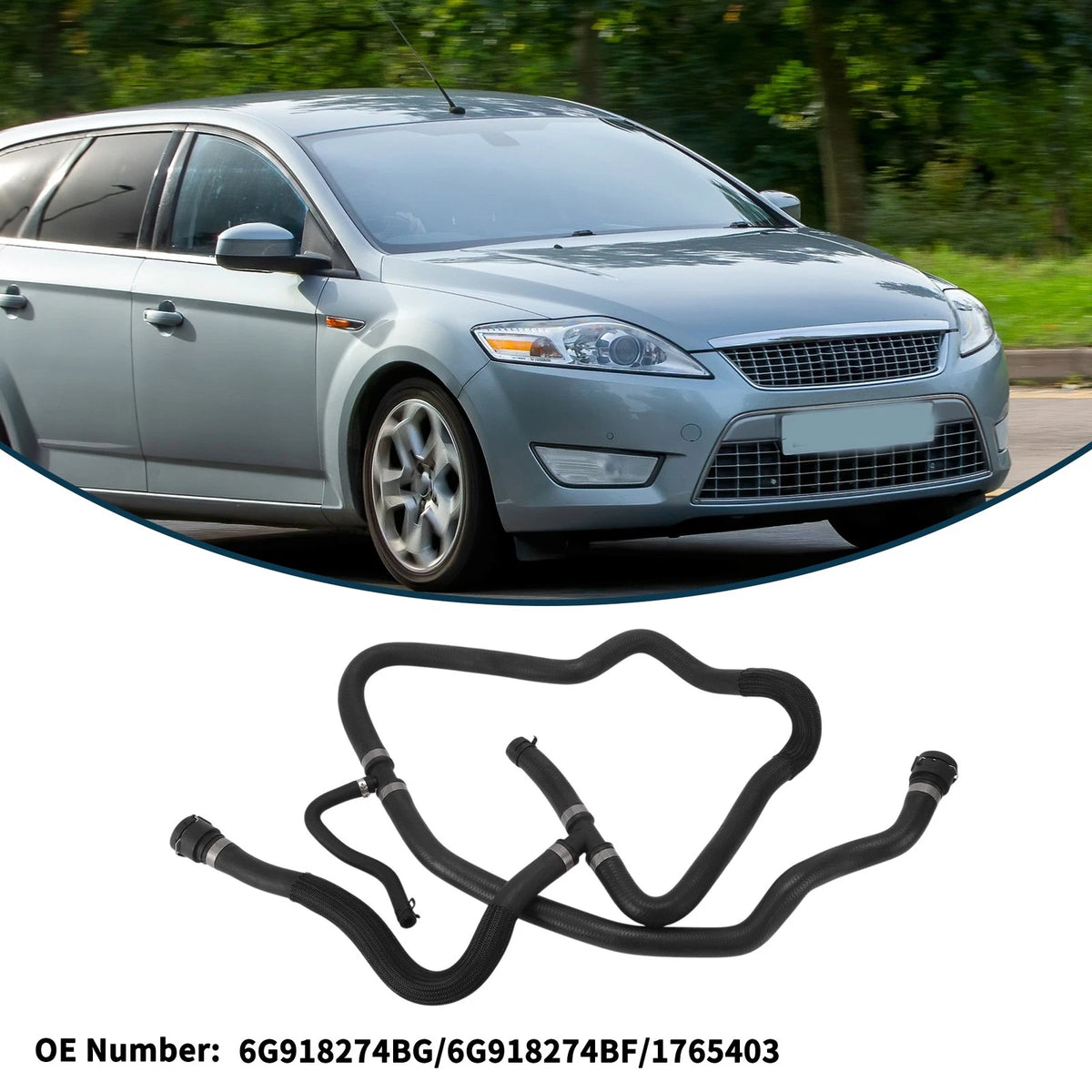 Radiator Hose for Ford Mondeo 2007 (2007) - Rubber Heating Water Pipe