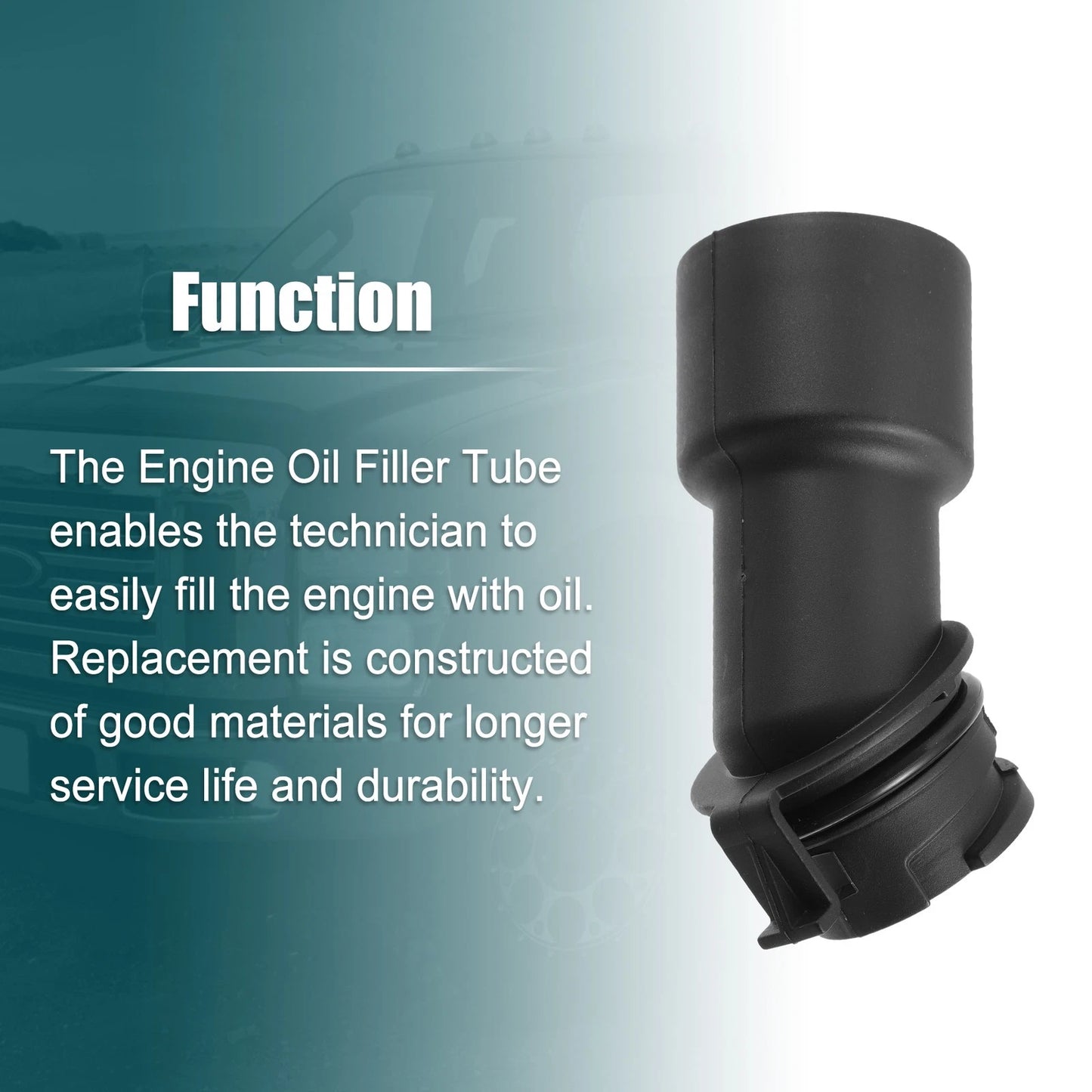 Engine Oil Filler Tube for Ford F150 F250 F350 F450 (2004-2018)