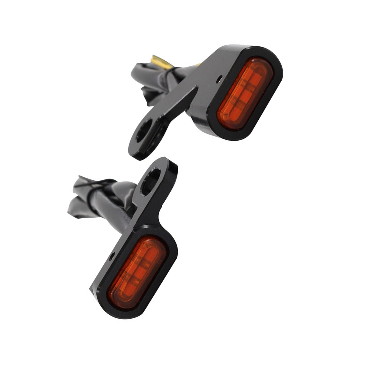 2 x Front Turn Signal Lights for Harley Touring & Softail (2009-2017)