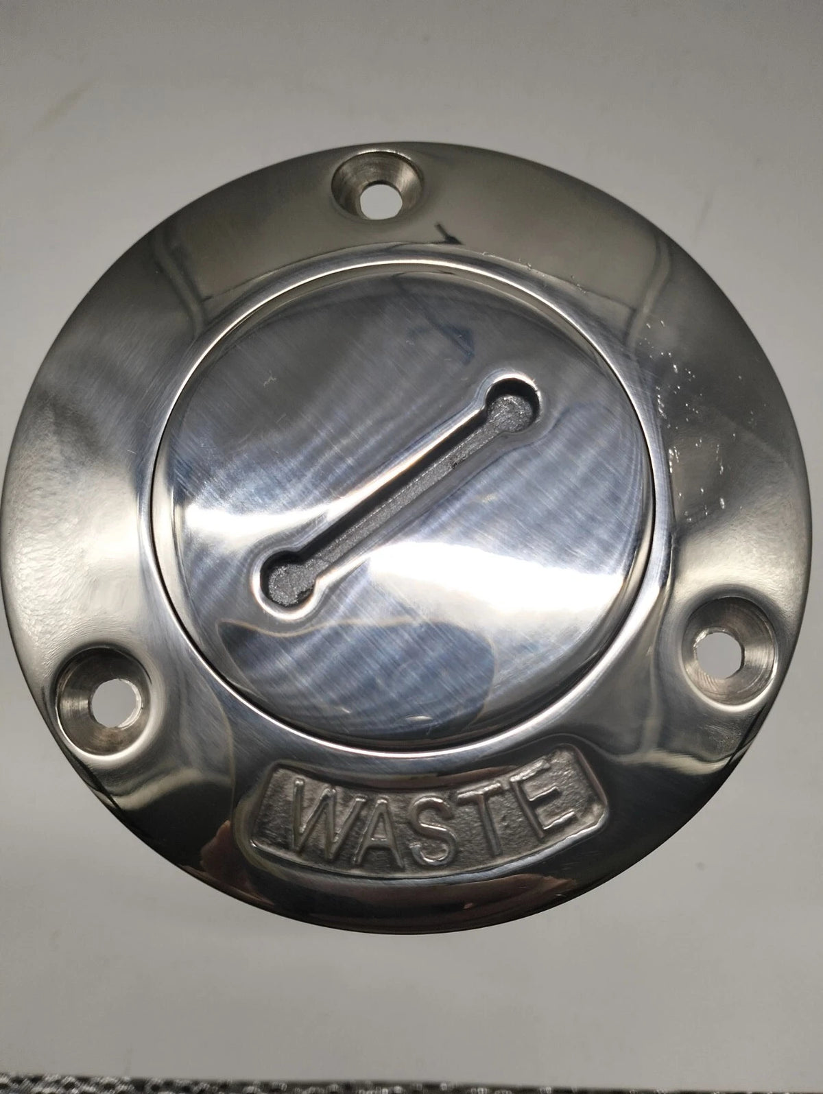 Deck Filler 2" 50mm Waste 316 Stainless Steel for Marine Applications