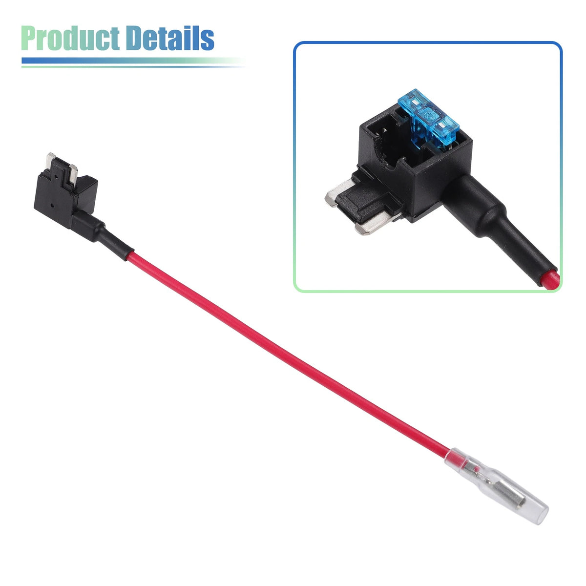 5 x Car Fuse Tap & Circuit Adapters with 15A Mini Blade Fuses