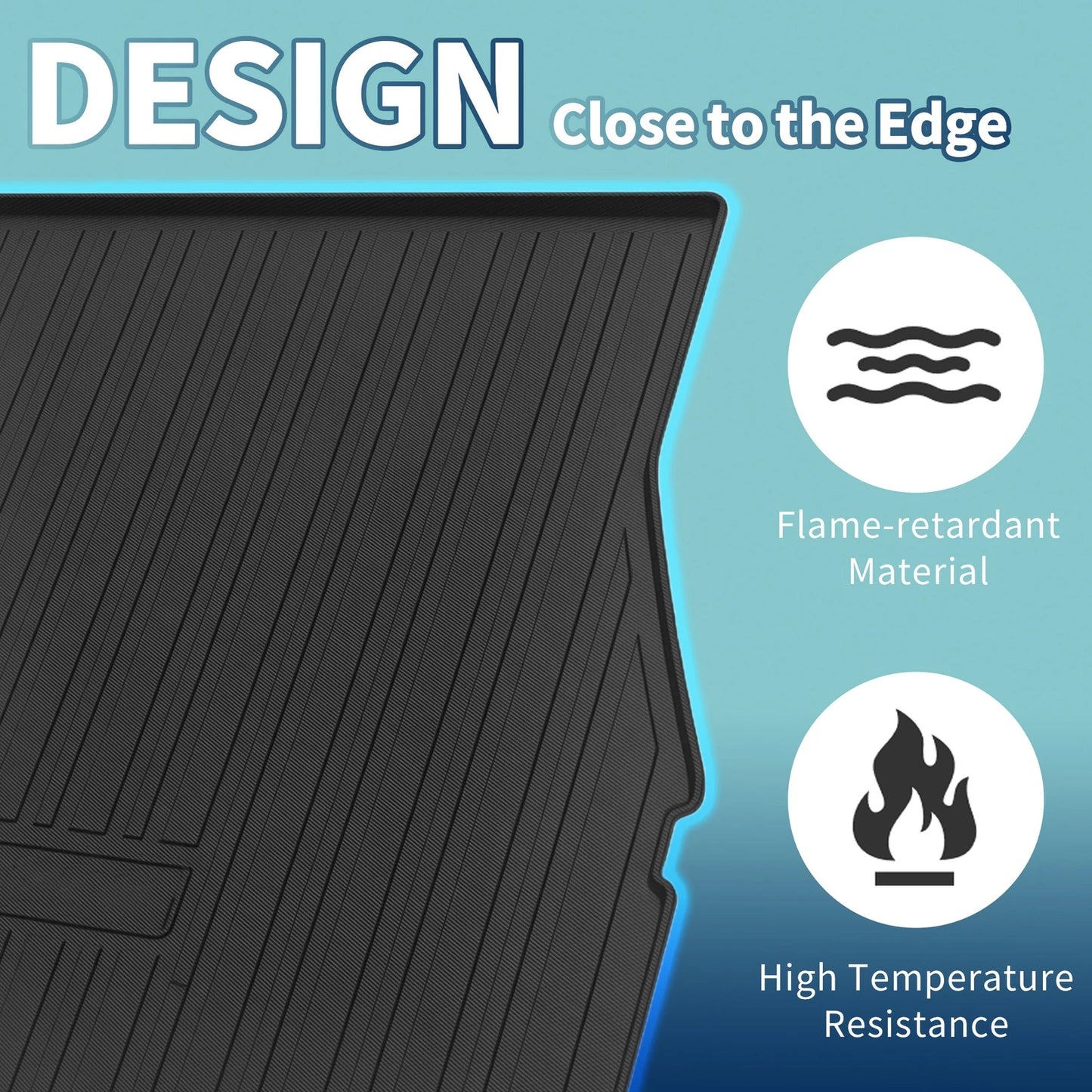 Cargo Liner Rear Trunk Mat for Toyota Land Cruiser LC300 (2021–2023)