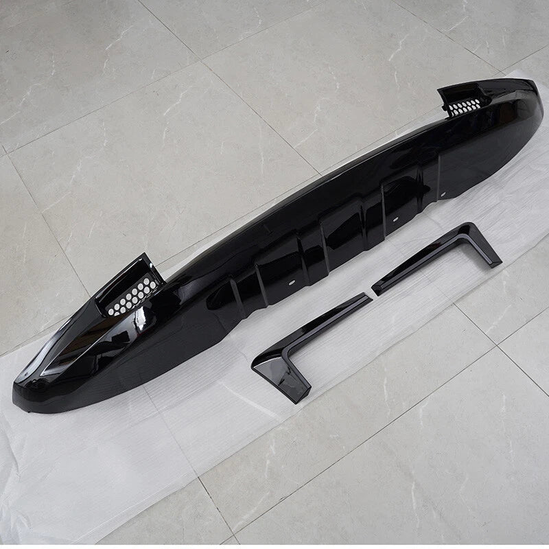 Front Bumper Lip Spoiler Splitter Body Kit for Land Rover Defender (2020-2024)