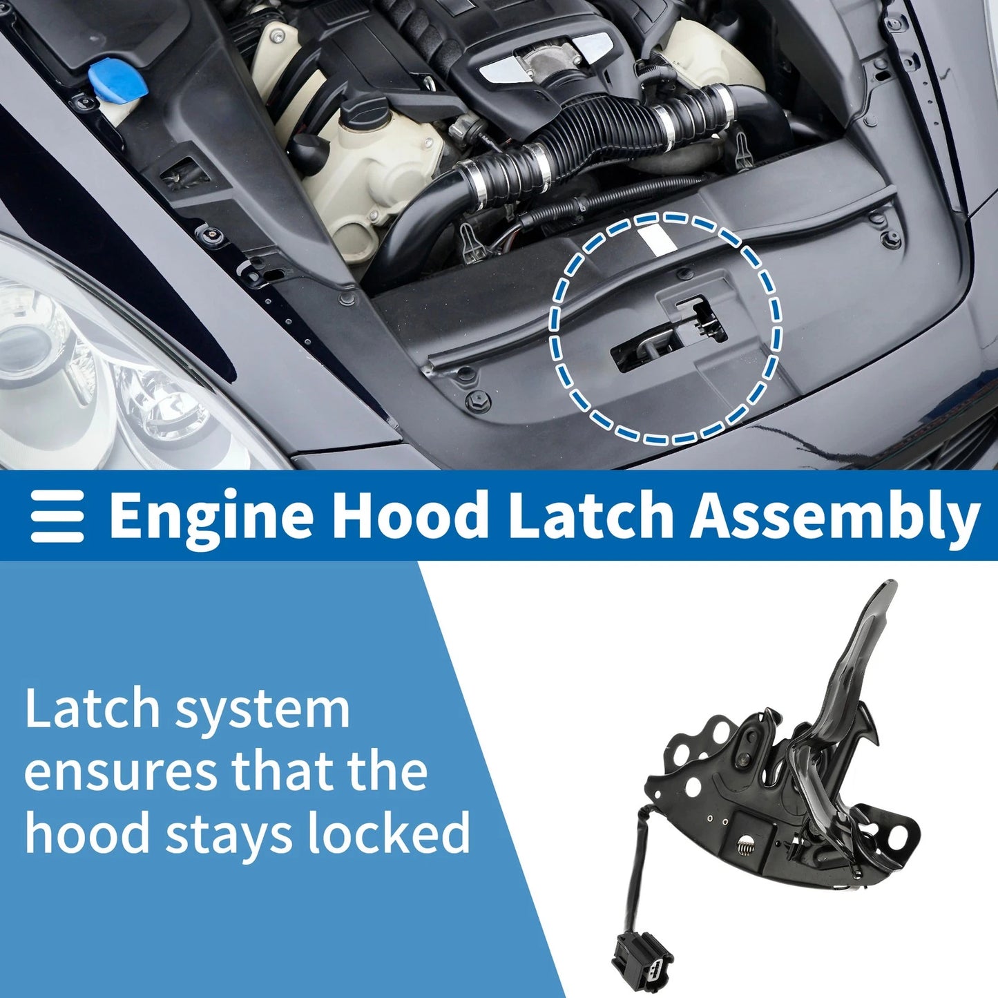 Hood Latch Assembly for Nissan Altima (2013-2015) 1 Pc
