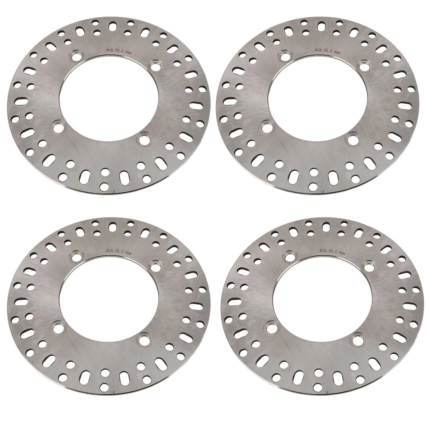 2 x Front and Rear Brake Rotors for Yamaha Wolverine 850 (2018–2025)