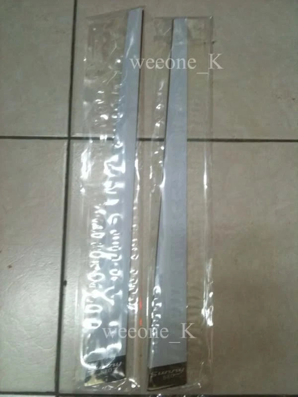 4 x Stainless Steel Door Pollars for Nissan Sunny Neo Sedan